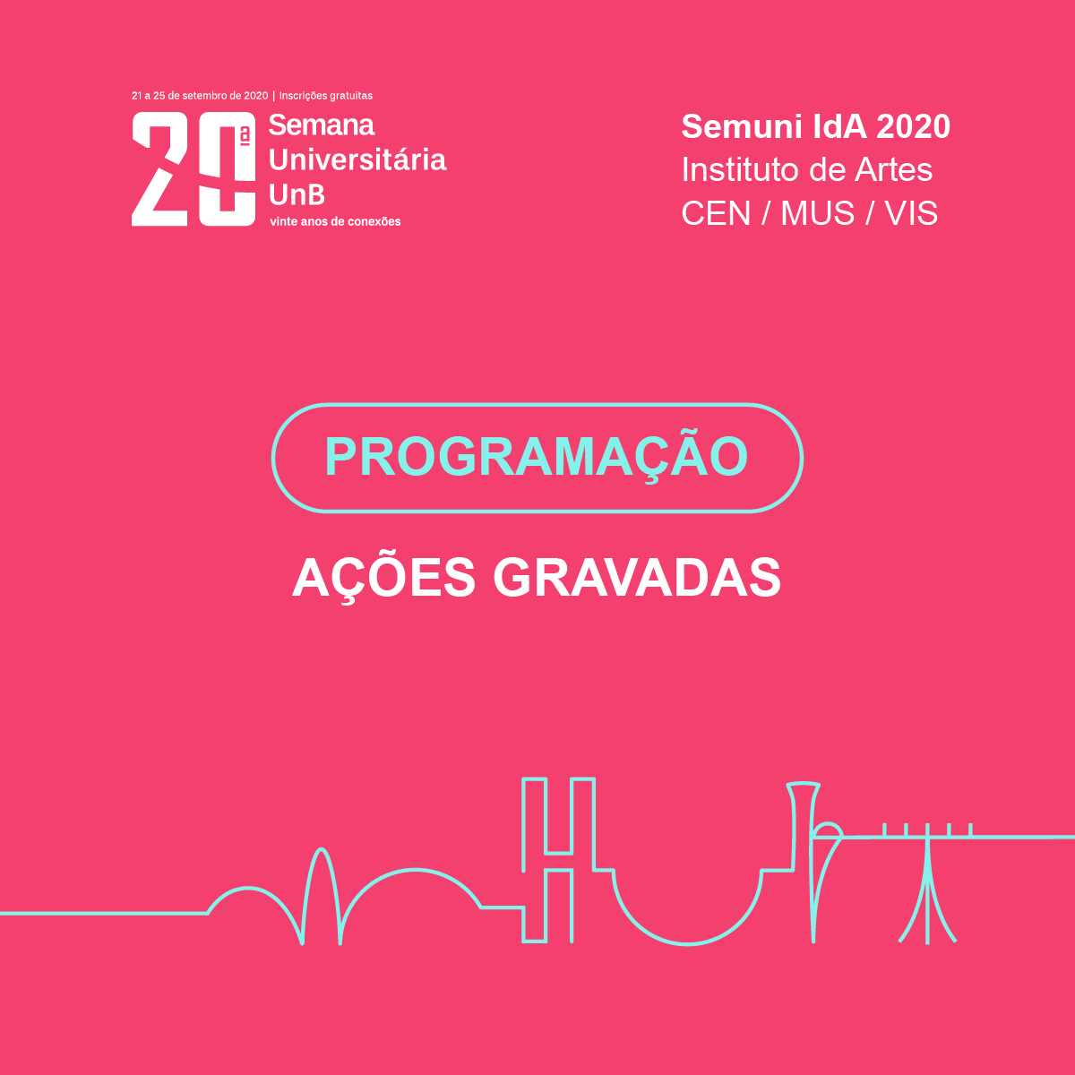 Semuni Ida Programação Ações Gravadas capa