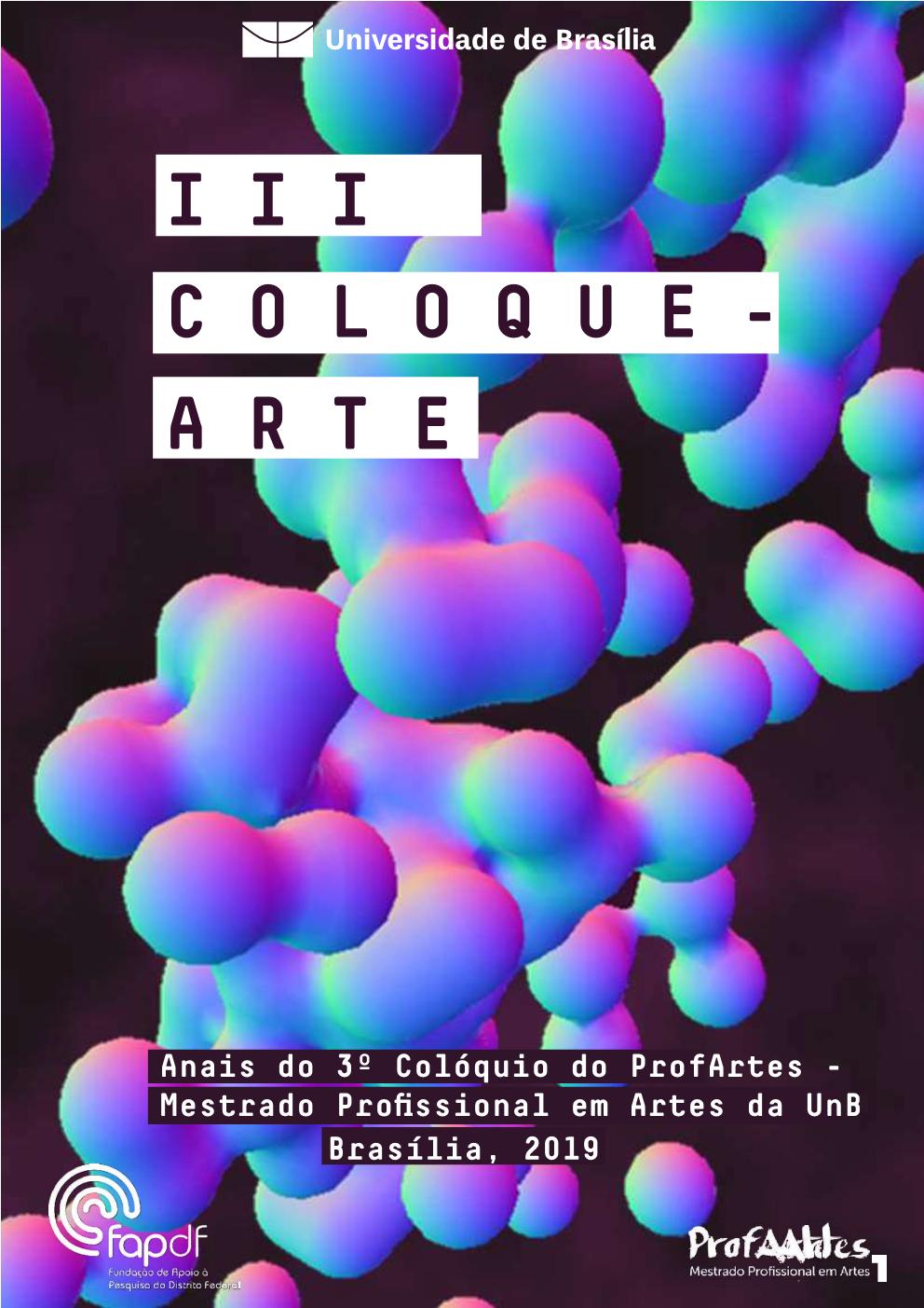 III Coloque Arte